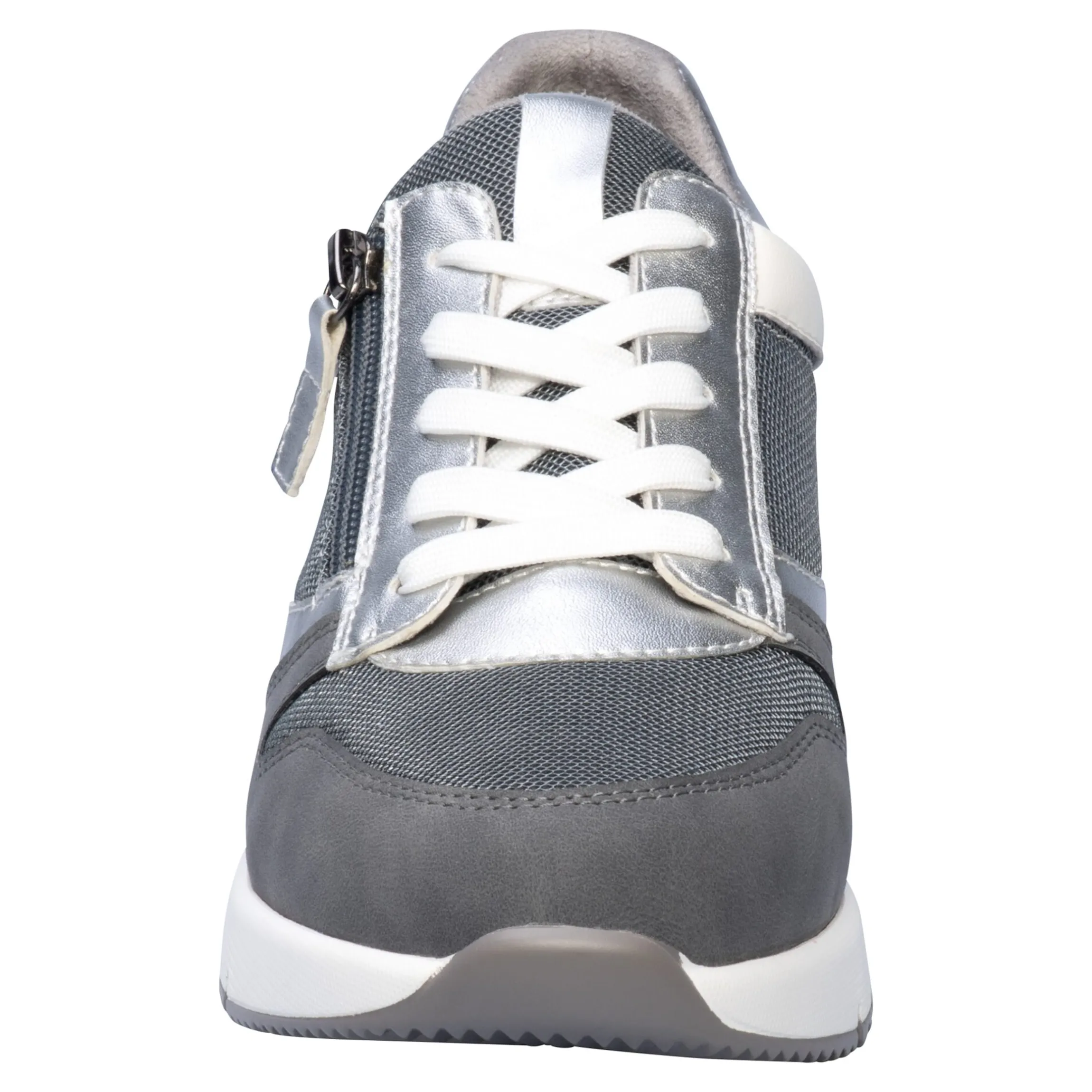 Keil-Sneaker H-Weite „Federleicht“ grau