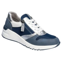 Keil-Sneaker H-Weite „Federleicht“ blau