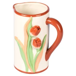 Keramik-Krug "Tulpen", 1,14 l