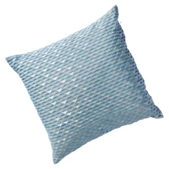 Kissenhülle "Graphit" blau
