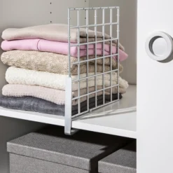 Kleiderschrank-Organizer, Regaltrenner, 2 Stück