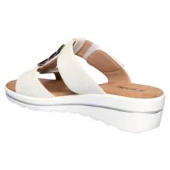 Klett-Pantolette "Elegant" weiß