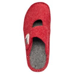Klett-Pantolette "Karin" bordeaux