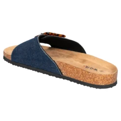 Klett-Pantolette „Miriam“ jeans