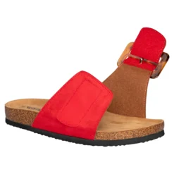 Klett-Pantolette „Miriam“ rot