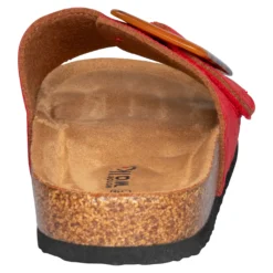Klett-Pantolette „Miriam“ rot