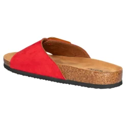 Klett-Pantolette „Miriam“ rot