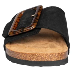 Klett-Pantolette „Miriam“ schwarz