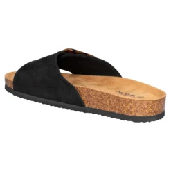 Klett-Pantolette „Miriam“ schwarz