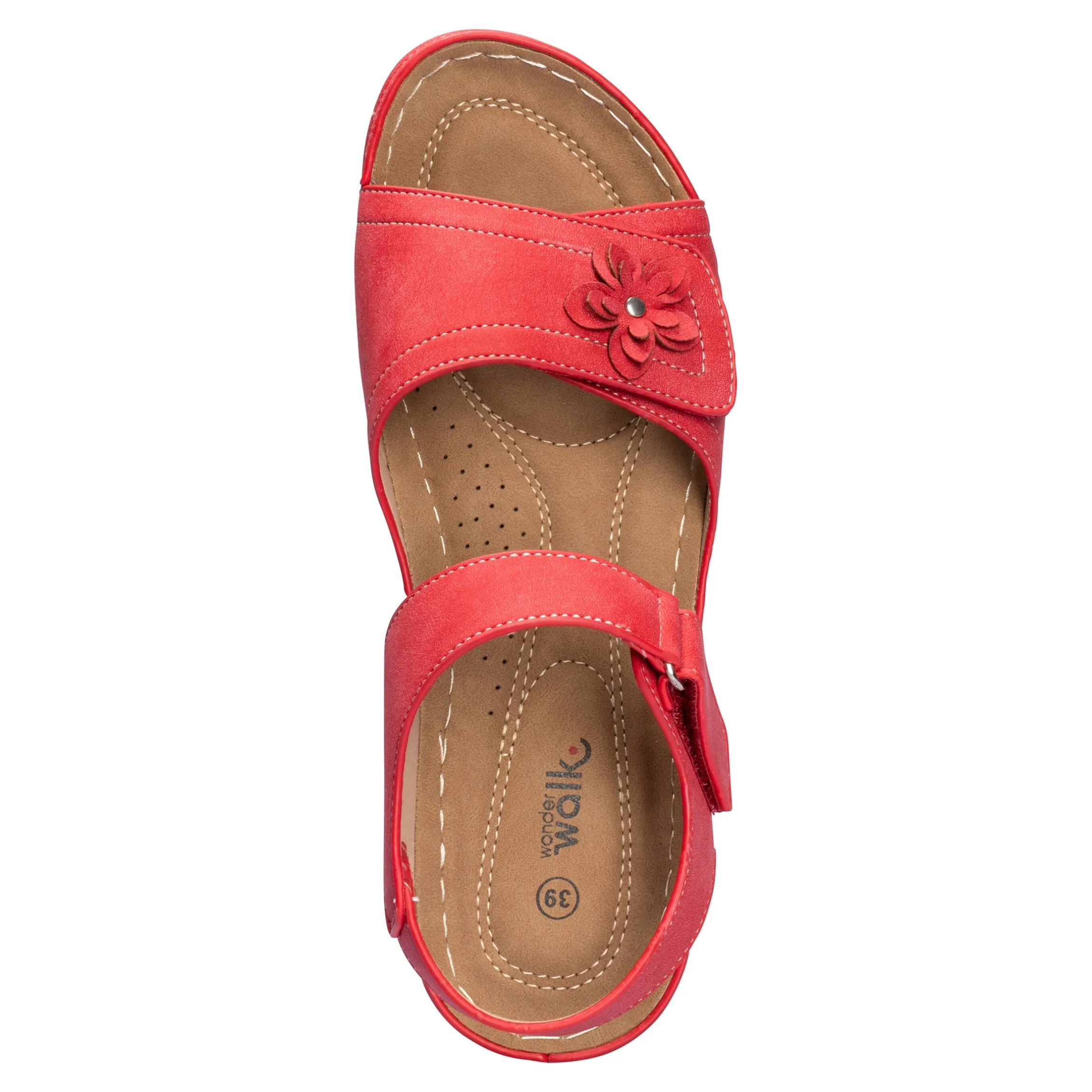 Klettsandalette „Carmen“ rot