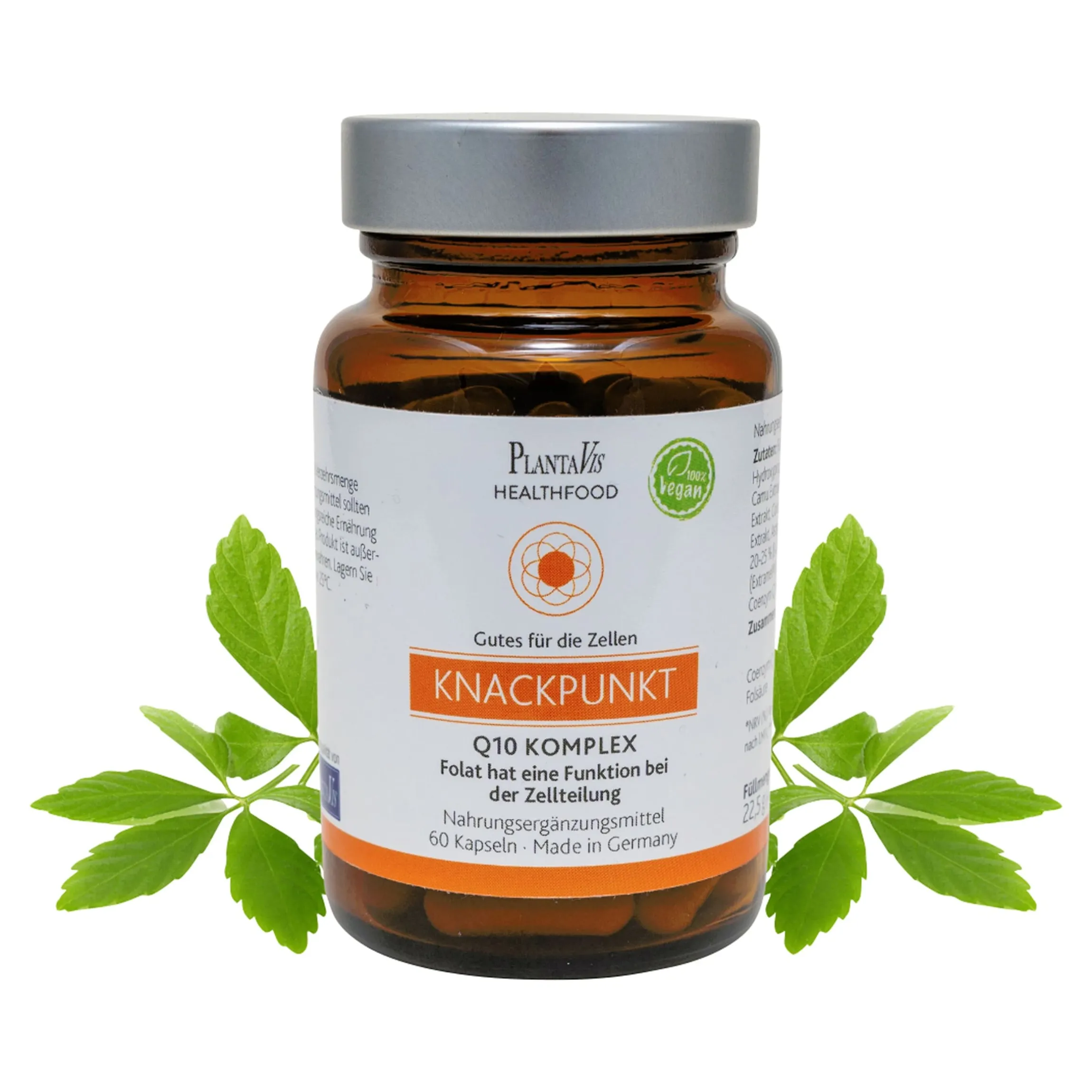KnackPunkt - Q10 Komplex, 60 Kapseln, 22,5 g