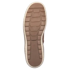 Knöchel-Sneaker mit Reißverschluss „Sabine“ cognac