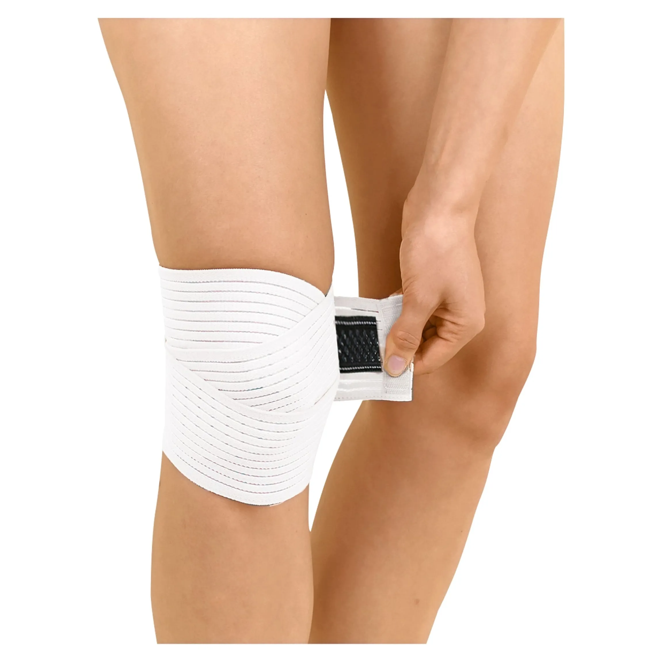 Kniebandage mit Anti-Rutschbeschichtung