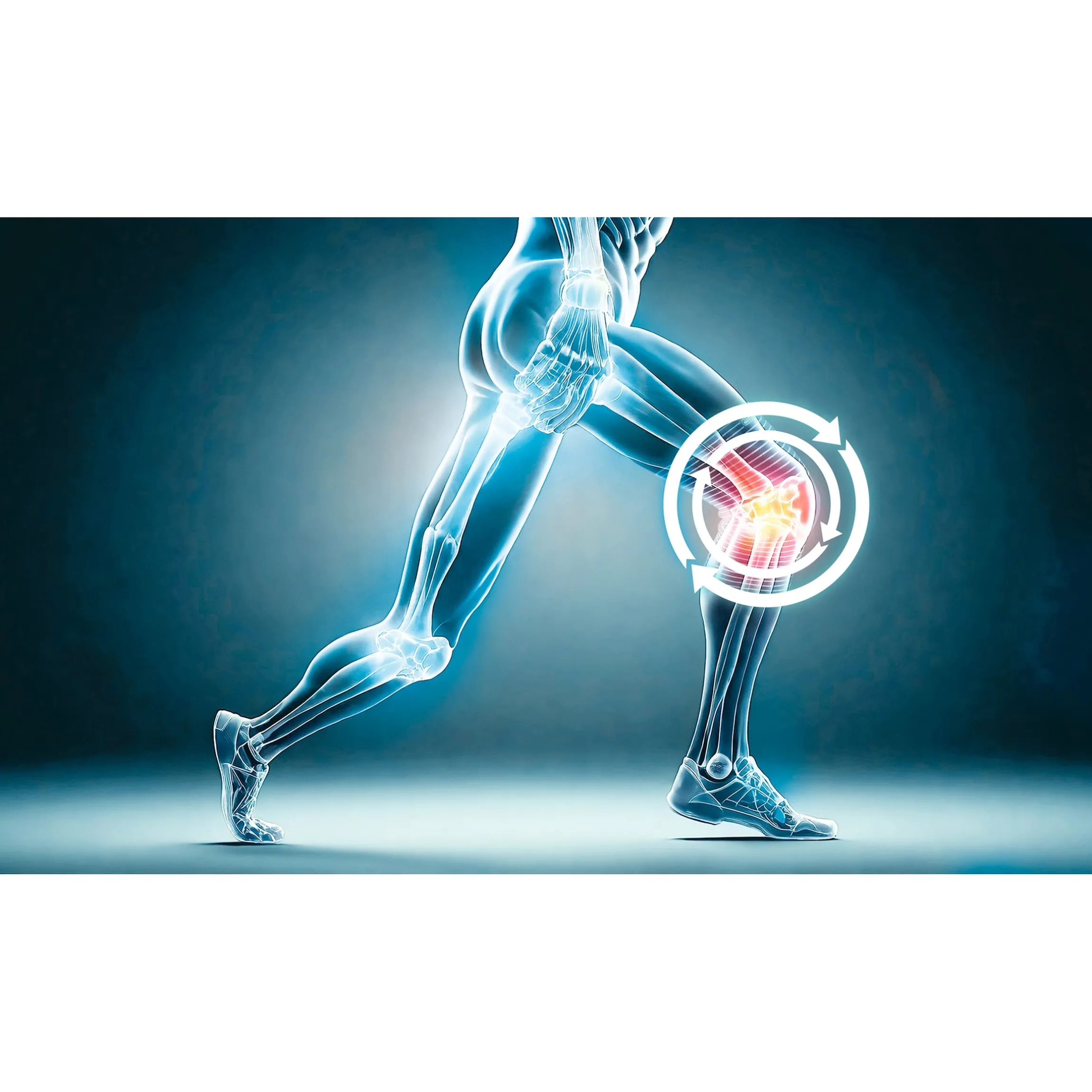 Kniebandage TRIGGin mit Kupfer- & Carbonfasern