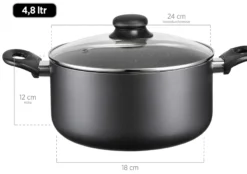 Kochtopf-Set, Aluminium Izar