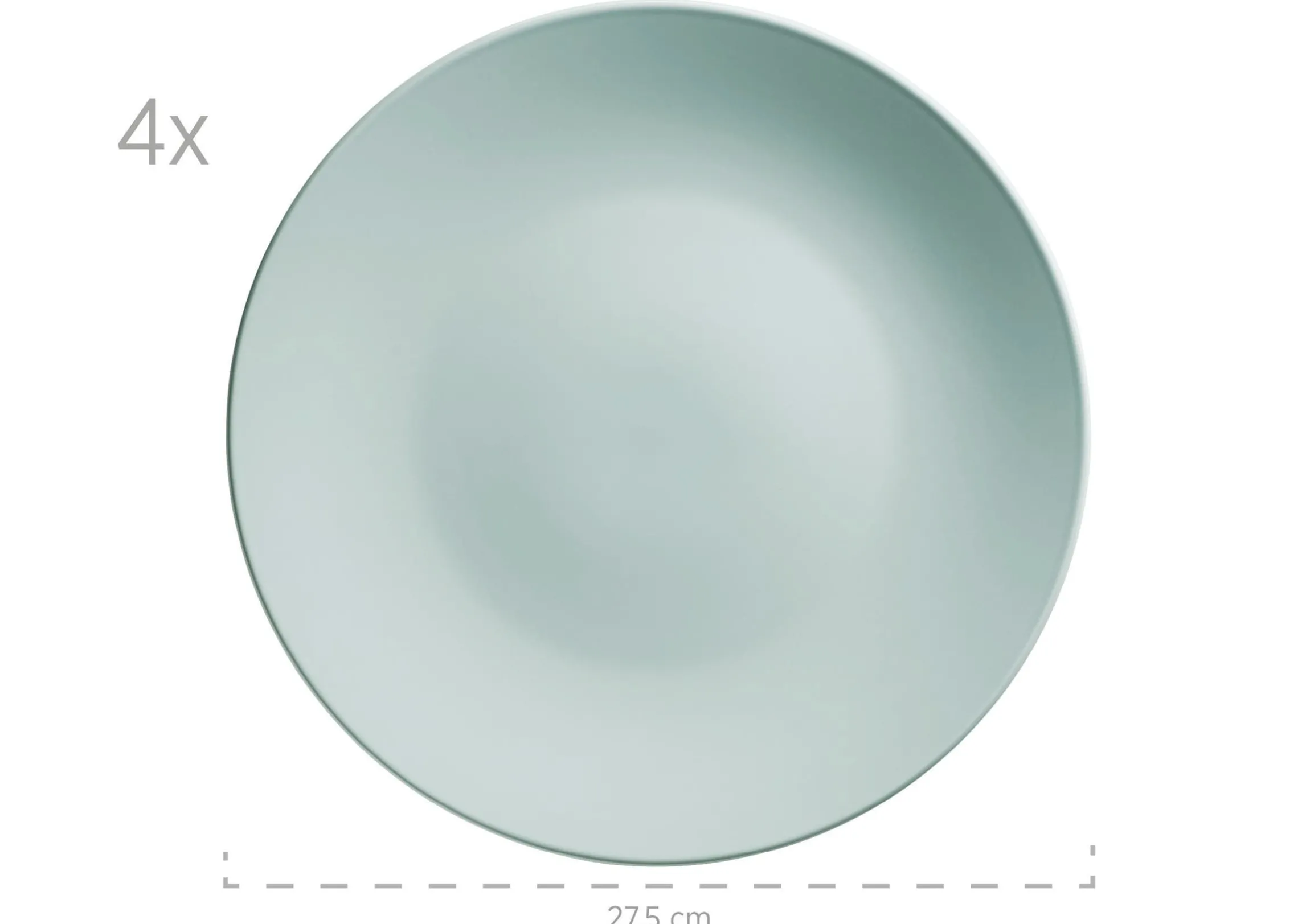 Kombiservice Pastell Selection Grün