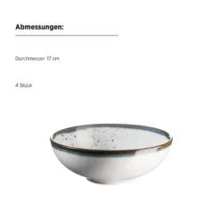 Kombiservice, Porzellan Pintar Beige / Blau