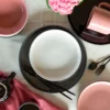 Kombiservice, Steinzeug ALENIA Rosa