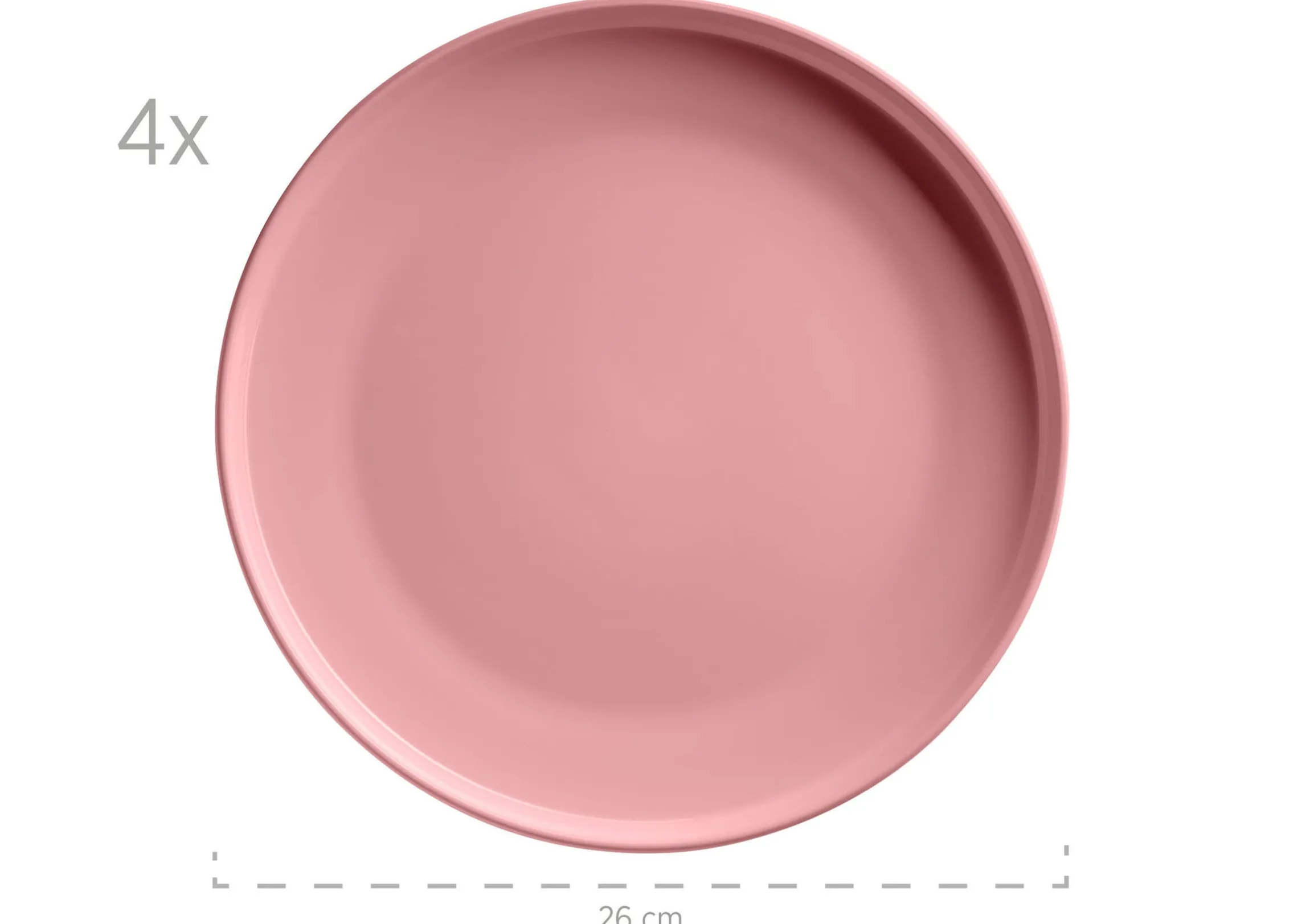 Kombiservice, Steinzeug ALENIA Rosa