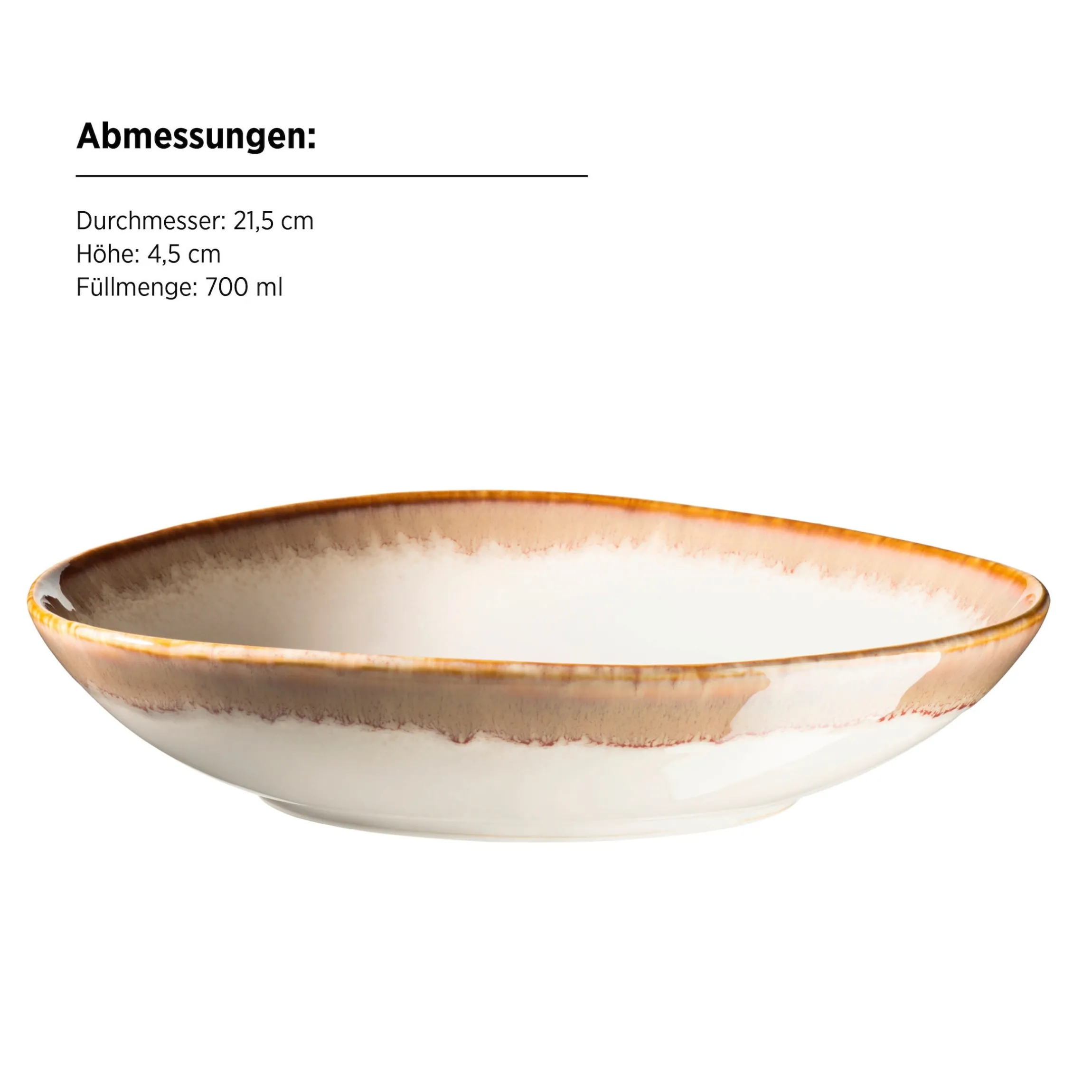 Kombiservice, Steinzeut LA SINFONIA Beige