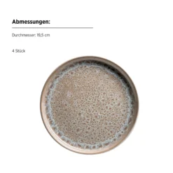 Kombiset, Steinzeug Malea Beige