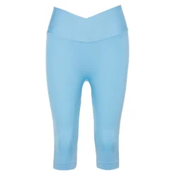 Komfort-Capri-Leggings "Leonie" hellblau