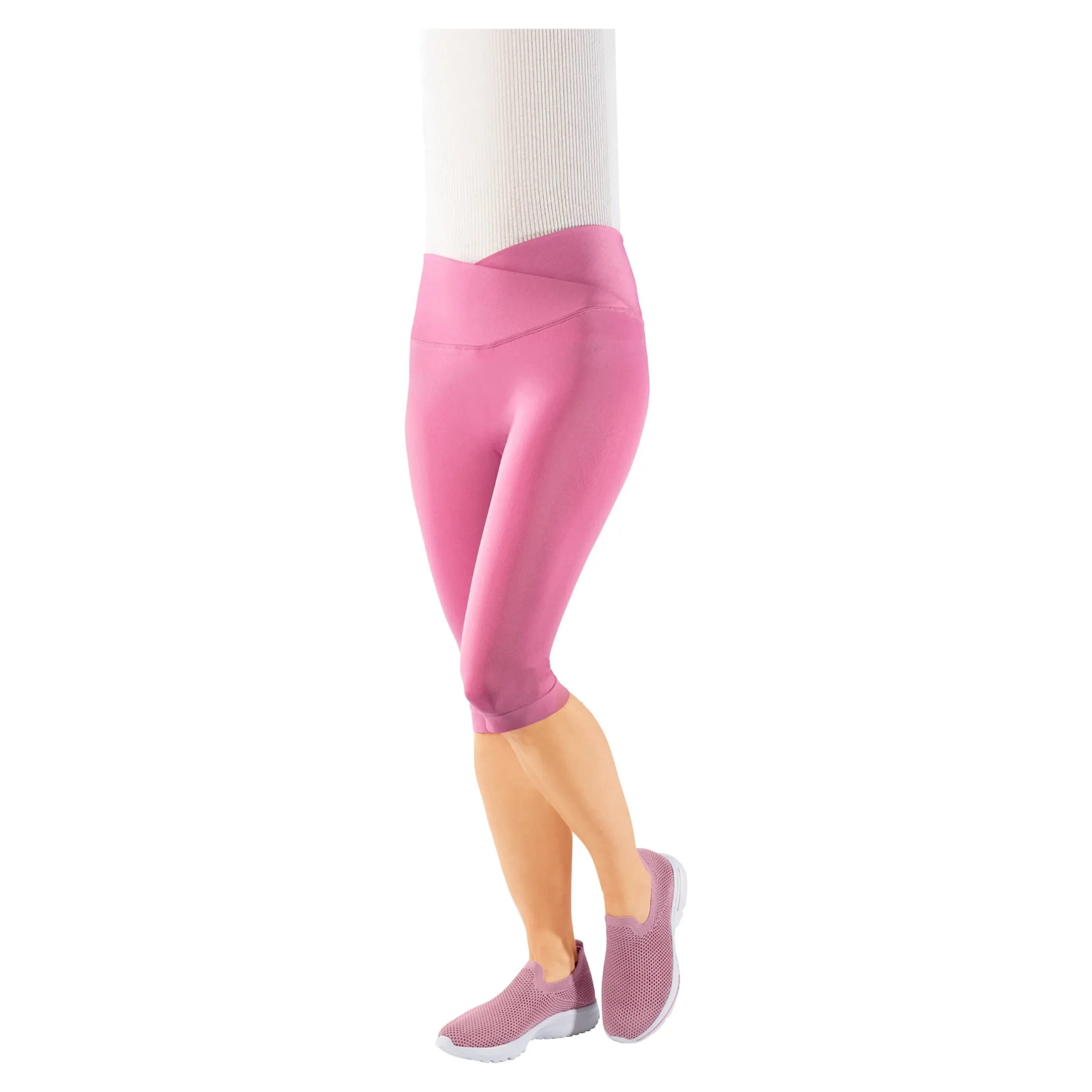 Komfort-Capri-Leggings "Leonie" beere