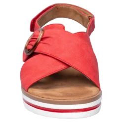 Komfort-Fashionsandale ­„Franka“ rot