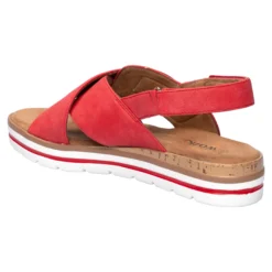 Komfort-Fashionsandale ­„Franka“ rot