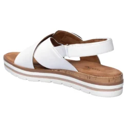 Komfort-Fashionsandale ­„Franka“ weiß