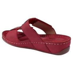 Komfort-Klettpantolette