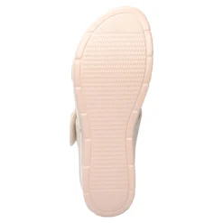 Komfort-Klettpantolette „Paula“ beige