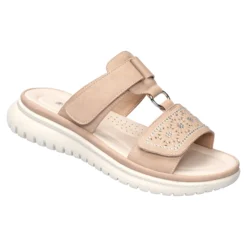 Komfort-Pantolette "Moni" beige