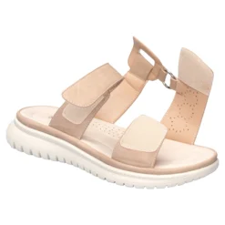 Komfort-Pantolette "Moni" beige