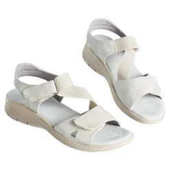 Komfort-Sandale "Flexi" grau
