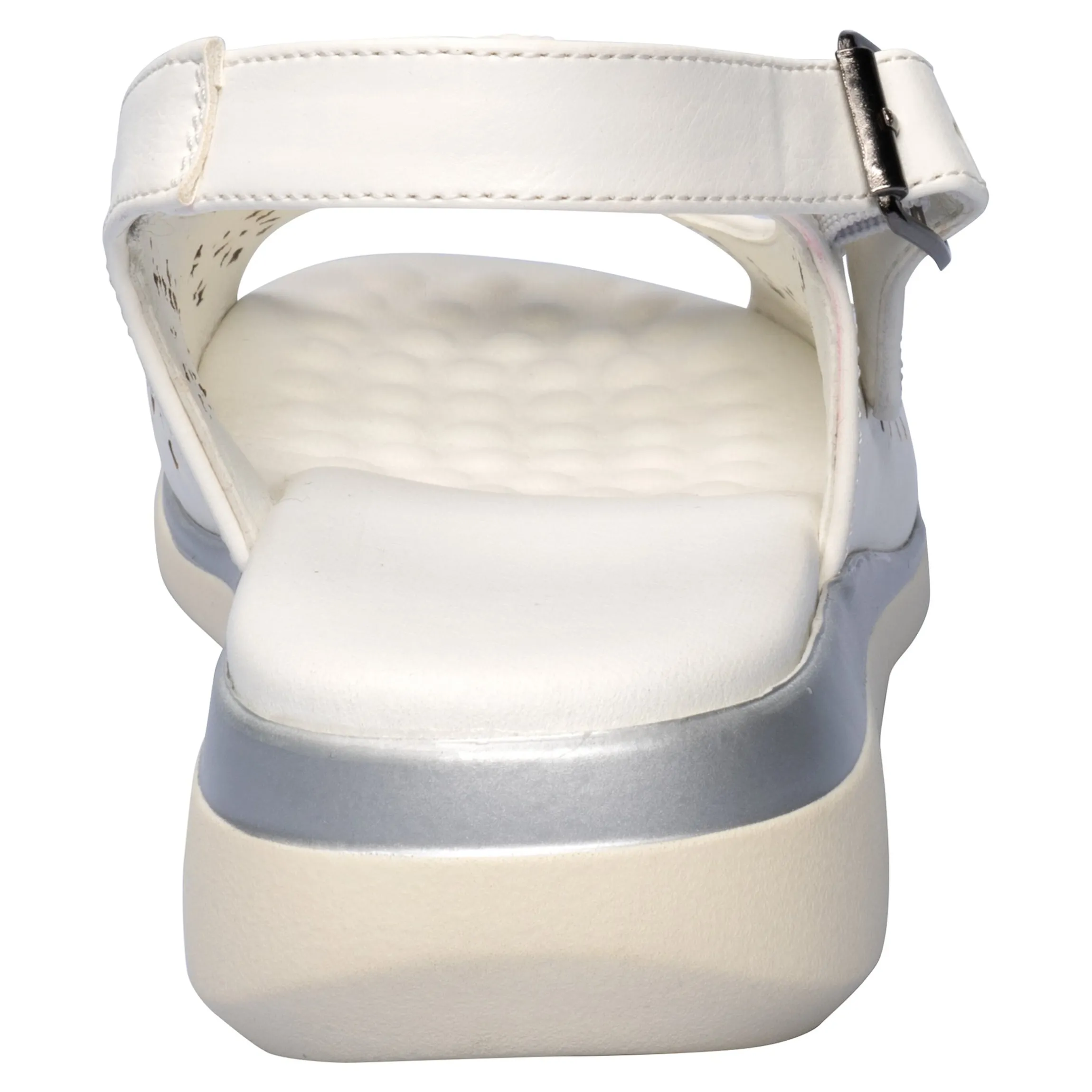 Komfort-Sandalette „Rose“ weiß