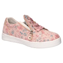 Komfort-Sneaker „Flower Power“ rose