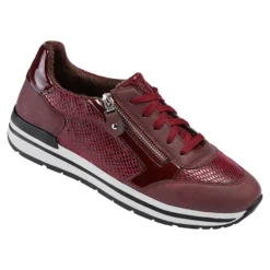 Komfort-Sneaker "Maren" bordeaux