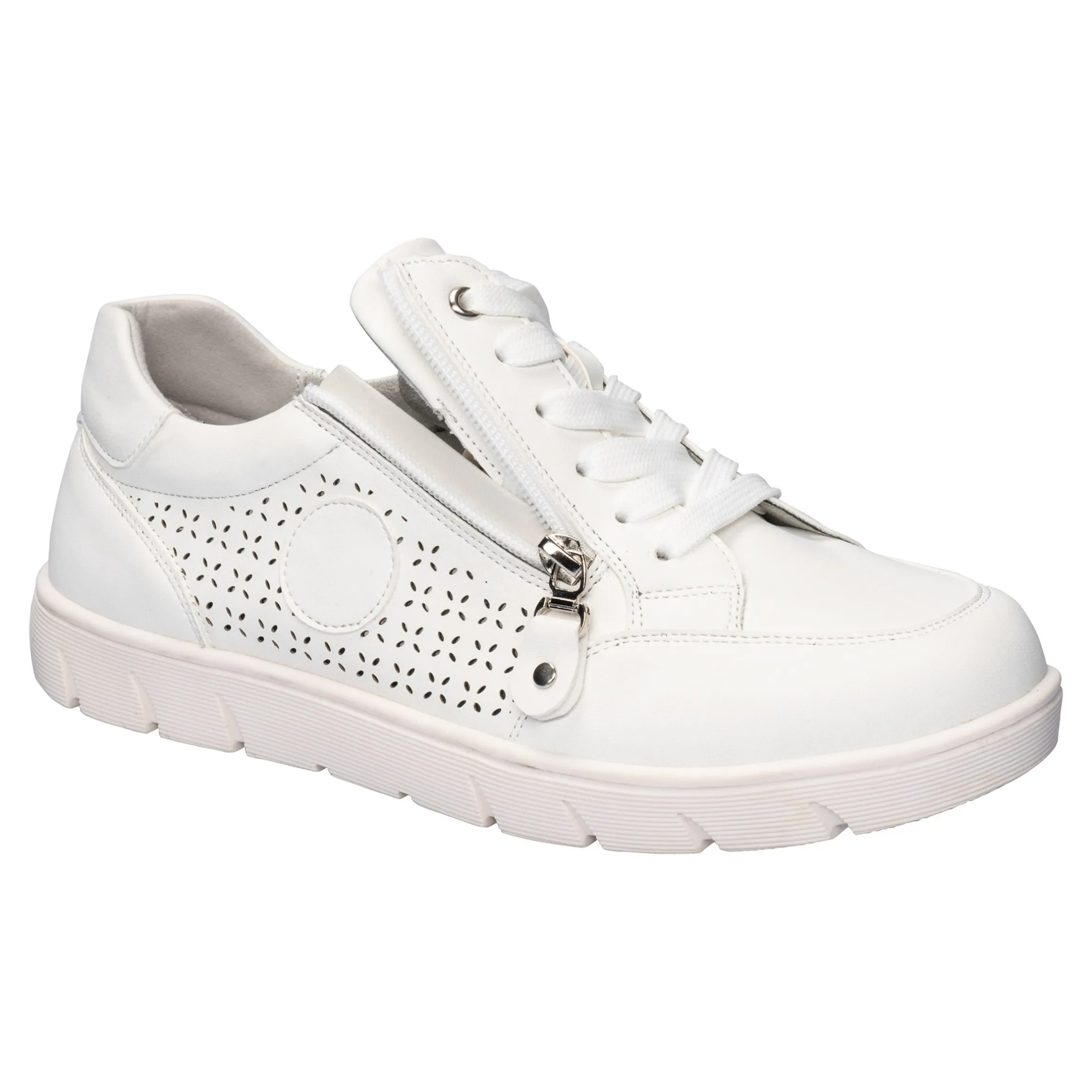 Komfort-Sneaker "Maria" weiß