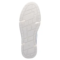Komfort-Sneaker mit Leder-Decksohle „Lena“ rauchblau