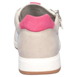 Komfort-Sneaker mit Leder-Decksohle „Lena“ pink