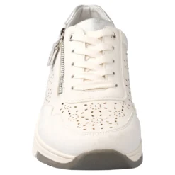Komfort-Sneaker mit Leder „Isabelle“ weiß
