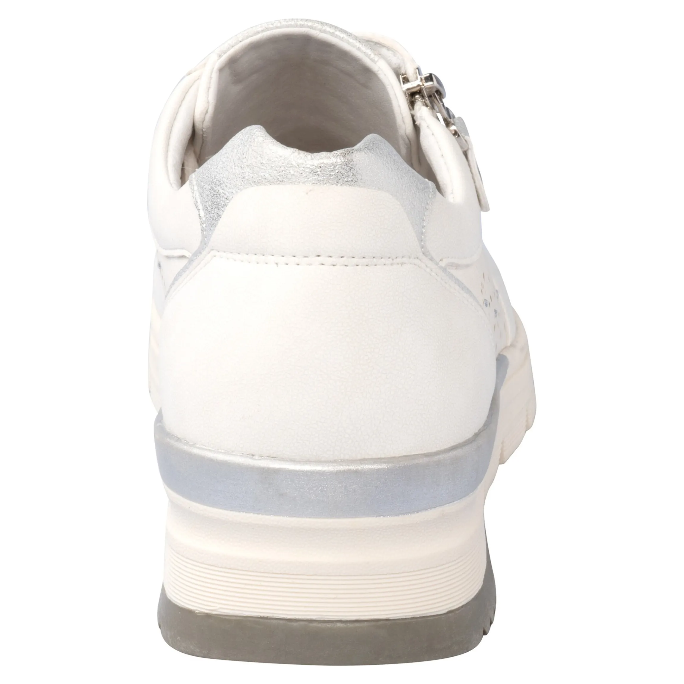 Komfort-Sneaker mit Leder „Isabelle“ weiß