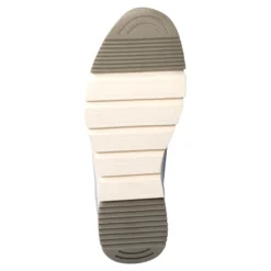 Komfort-Sneaker mit Leder „Isabelle“ rauchblau