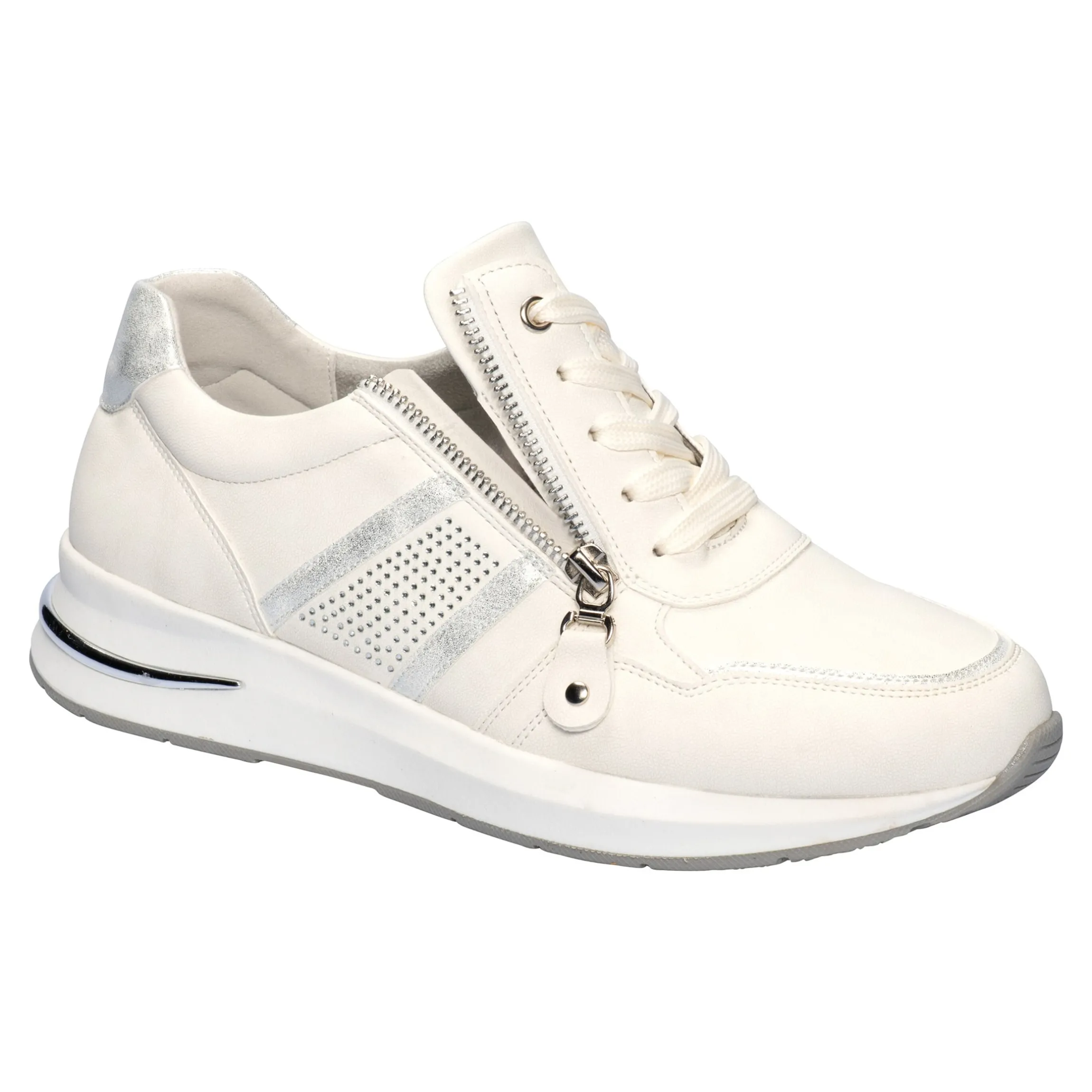 Komfort-Sneaker „Nadine“ weiß