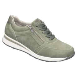 Komfort-Wechselsneaker „Julia“ mit Austauschsohle eukalyptus