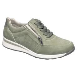 Komfort-Wechselsneaker „Julia“ mit Austauschsohle eukalyptus