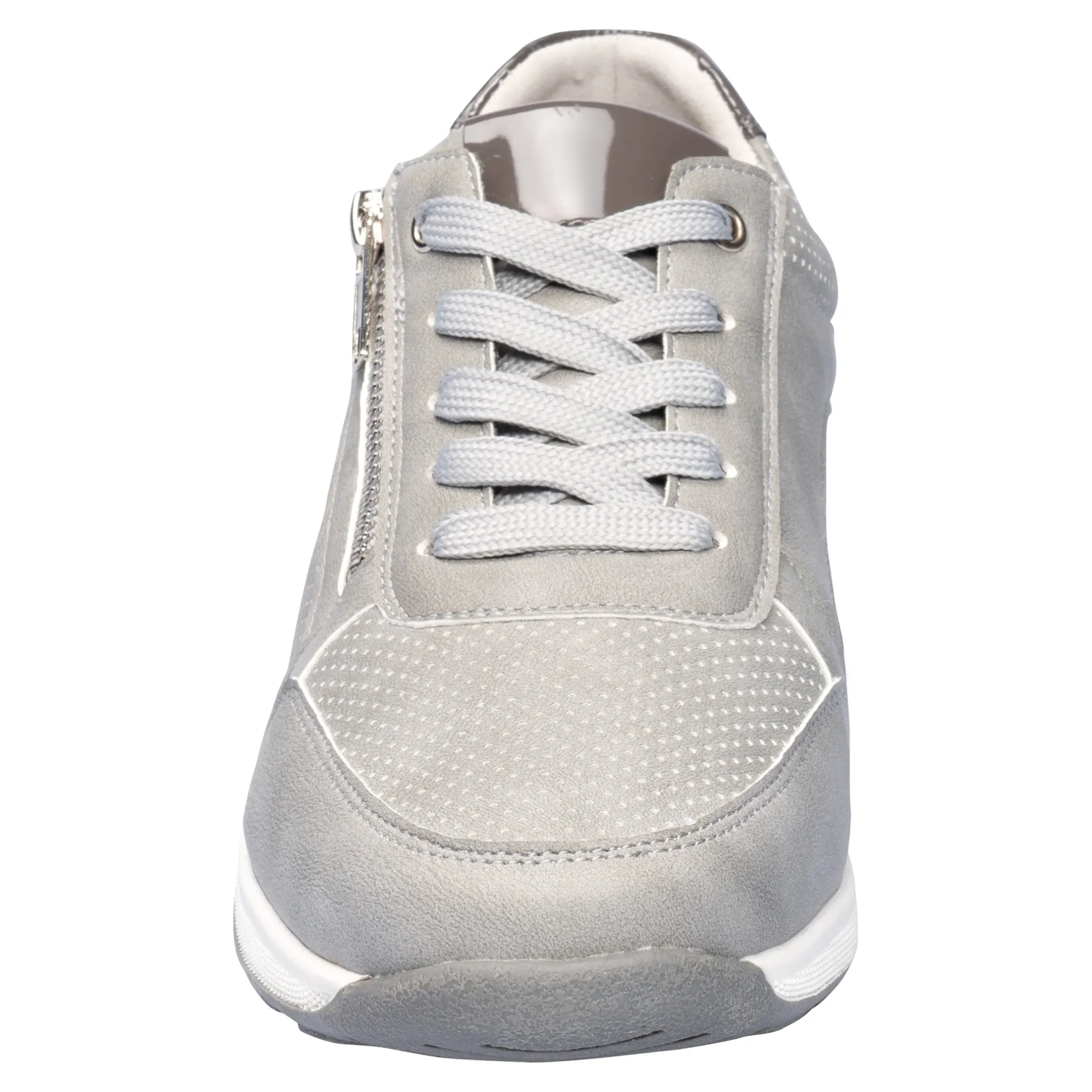 Komfort-Wechselsneaker „Julia“ mit Austauschsohle grau