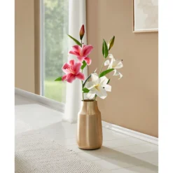 Kunstblume „Lilie“ pink