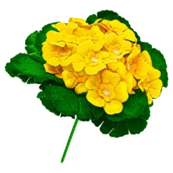 Kunstblume "Primel" gelb
